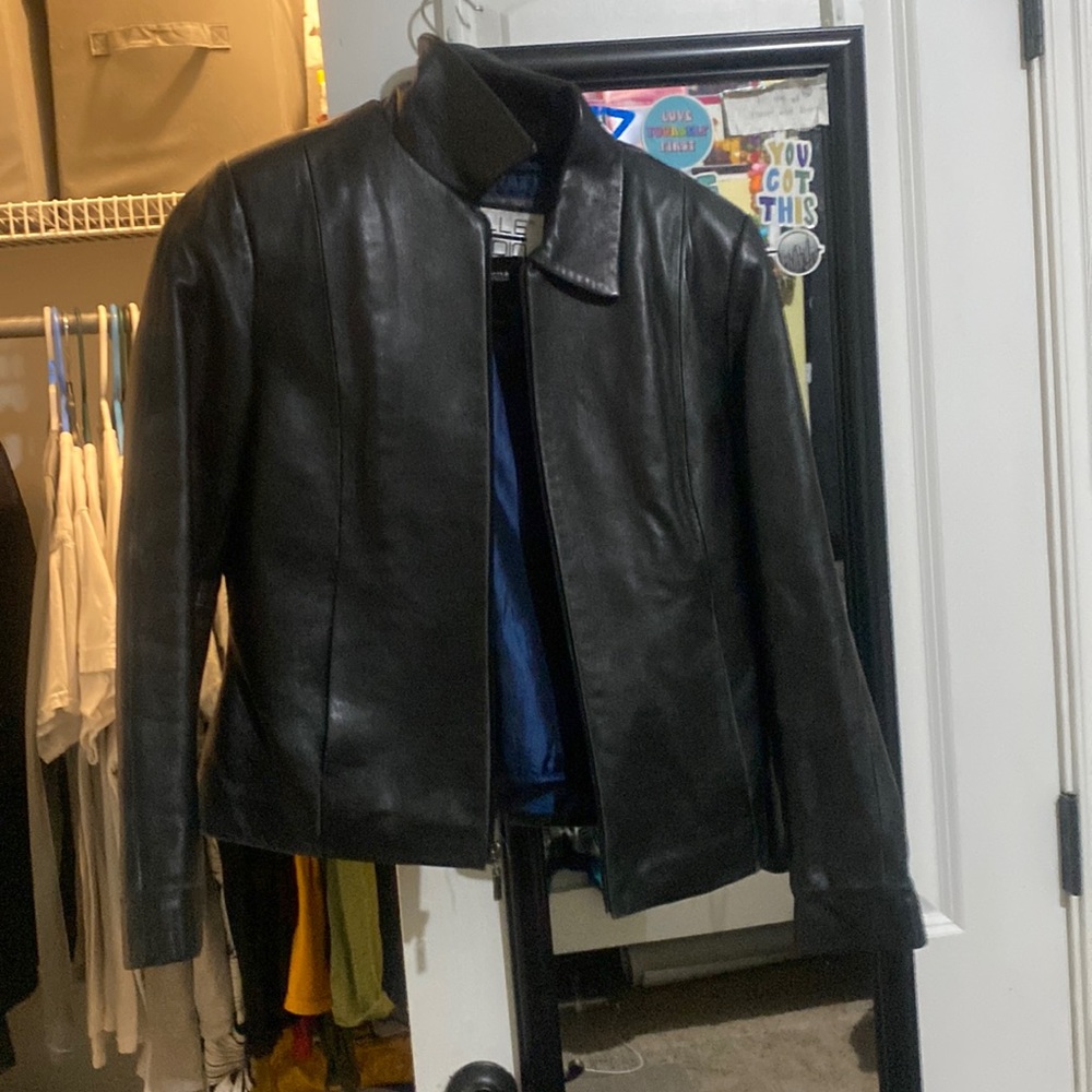 leather jacket